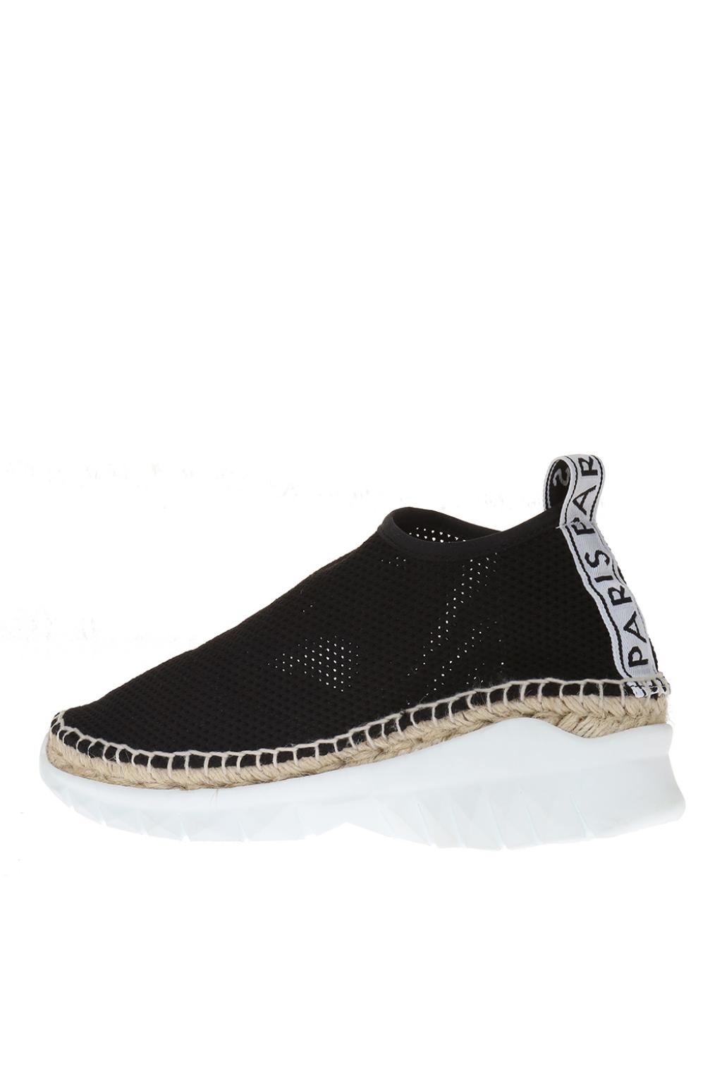 Black K Lastic sneakers Kenzo Vitkac France